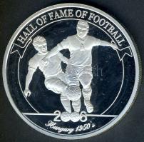 Uganda 2006. 2000Sh Ag "Futball hírességei - Puskás Ferenc" T:PP tanúsítvánnyal! HUNGARIKA