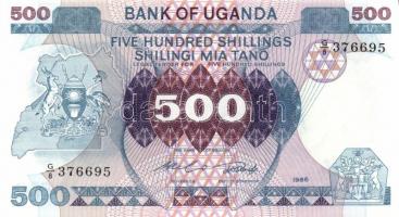 Uganda 1966. 5Sh + 1986. 500Sh + 1000Sh T:I