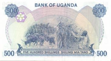 Uganda 1966. 5Sh + 1986. 500Sh + 1000Sh T:I
