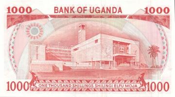 Uganda 1966. 5Sh + 1986. 500Sh + 1000Sh T:I