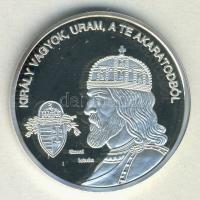 DN "Nemzetünk nagyjai-Szent István" Ag emlékérem 10,37g T:PP Tanúsítvánnyal!