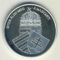 DN "Nemzetünk nagyjai-Szent István" Ag emlékérem 10,37g T:PP Tanúsítvánnyal!