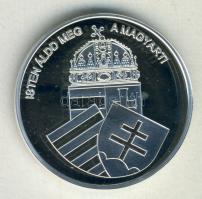 DN "Nemzetünk nagyjai-Rendszerváltók" Ag emlékérem 10,37g T:PP Tanúsítvánnyal!