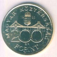 1993. 200Ft Ag "MNB" aranyozva T:BU tanúsítvánnyal!