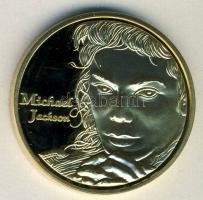 2009. Michael Jackson aranyozott ffém emlékérem T:exPP