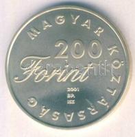 2001. 200Ft "Petőfi Sándor: János vitéz" T:BU tanúsítvánnyal!