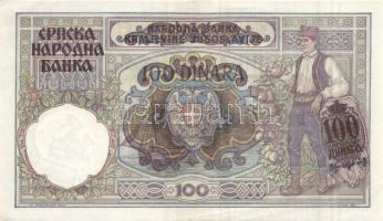 Szerbia / német megszállás 1941. 100D + 500D T:I-,II-