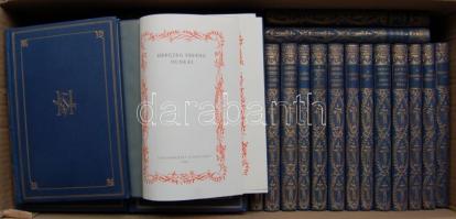 Herczegh Ferenc munkái. Gyűjteményes díszkiadás. I-XL.+ 1 köt. hiányzik: 4.,12.,20.,30. kötetek, Bp., 1925, Singer és Wolfner, Kiadói, dúsan és díszesen aranyozott, vaknyomásos, egészvászon-kötésben jó állapotban