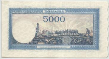 Románia 1945. 5000L T:I