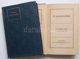 A klasszikus regénytár sorozat 17 kötete, aranyozott dombornyomott egészvászon kötés, jó állapotban