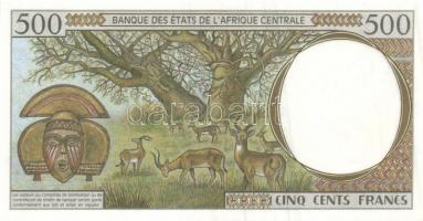 Közép-Afrikai államok/Gabon 1994. 500Fr T:I