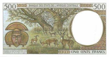 Közép-Afrikai államok/Csád 1994-99. 500Fr T:I