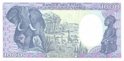 Csád 1992.1.1. 1000Fr T:II+