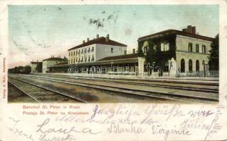 St Peter na Krajnskem railway station (EB)
