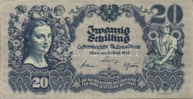 Ausztria 1945. 20Sch T:II
