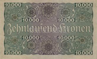 Ausztria 1924. 10.000K T:II+