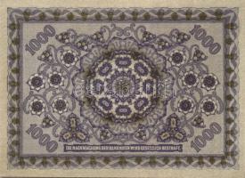 Ausztria/Osztrák-Magyar Bank 1922. 1000K "2311"-es sorozatszám (4x) egymás utáni sorszámma...