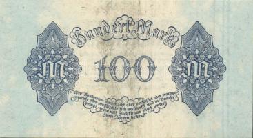 Német Birodalom / Weimari Köztársaság 1922. 100M (2x) egymás utáni sorszámmal T:I-