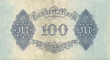 Német Birodalom / Weimari Köztársaság 1922. 100M (3x) egymás utáni sorszámmal T:I-