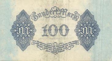 Német Birodalom / Weimari Köztársaság 1922. 100M (3x) egymás utáni sorszámmal T:I-