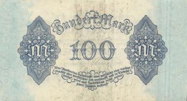 Német Birodalom / Weimari Köztársaság 1922. 100M (3x) egymás utáni sorszámmal T:I-