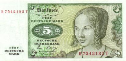 NSZK 1980. 5M + 20M T:II,III+