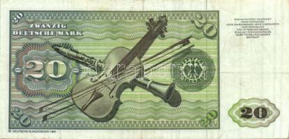 NSZK 1980. 5M + 20M T:II,III+