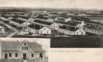 Milovice K.u.K. military barracks and the inn of Anna Krejcová