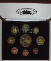 Málta 2004. 1c-5Euro 9klf db próbaveret eredeti dísztokban T:1 tanúsítvánnyal, csak 3500db!