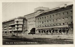 Vienna XIX. Heiligenstädter street, Karl Marx house, restaurant