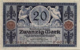 Német Birodalom/Császárság 1915. 20M T:II