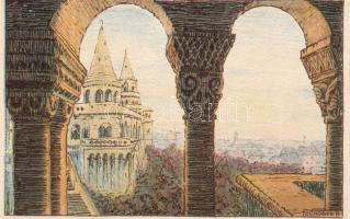 Ung. Werstätte s: Schober B. Litho Keine AK