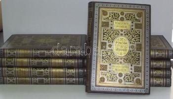 Mikszáth Kálmán munkái sorozat 9 kötet, Bp., 1909, Az apró gentry és a nép, Pipacsok a búzában, Pernye, Club és folyosó, A beszélő köntös- A lohinai fiú, Kísértet Lublón, Prakovzsky egy választás Magyarországon, Az új Zrínyiász, Nemzetes uramék. Révai, Egységes, aranyozott, díszes, kiadói egészvászon-kötésben, Gottermayer Nándor műhelyéből. Gyönyörű állapotban