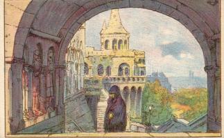 Ung. Werstätte Litho Keine AK