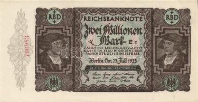 Német Birodalom / Weimari Köztársaság 1923. 2.000.000M T:I