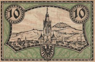 Német Birodalom/Weimari Köztársaság/Reutlingen 1918.11.1. 10M (5x) egymásutáni sorszámmal, hivatalos...