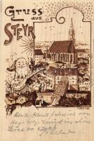Steyr with dwarf litho