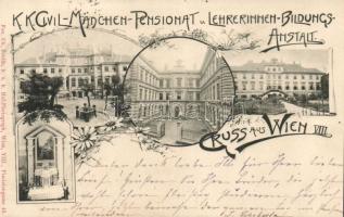1898 Vienna girls boarding school and teacher training institute (EB)
