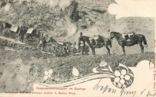 1899 Bruckújfalú telegraph transport (EB)