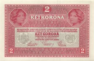 1917. 2K (3x) zöld "Deutschösterreich" fny.-sal, egymásutáni sorszámokkal T:I