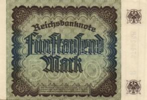 Német Birodalom / Weimari Köztársaság 1922. 5000M (3x) mindegyik különböző vízjellel T:I-