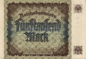 Német Birodalom / Weimari Köztársaság 1922. 5000M (3x) mindegyik különböző vízjellel T:I-