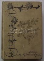 Reviczky Gyula Összes költeményei, Bp., 1900 Athenaeum, vaknyomásos festett egészvászon kötésben. Tulajdonosi bejegyzésekkel, kissé kopottas