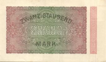 Német Birodalom / Weimari Köztársaság 1923. 20.000M T:II+