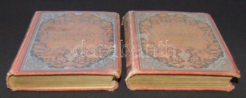 Vörösmarty Lyrai költeményei I.-II. kötet - Sajtó alá rendezte Gyulay Pál, Bp. 1884-1885, Méhner, Fr...