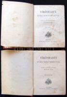Vörösmarty Lyrai költeményei I.-II. kötet - Sajtó alá rendezte Gyulay Pál, Bp. 1884-1885, Méhner, Fr...