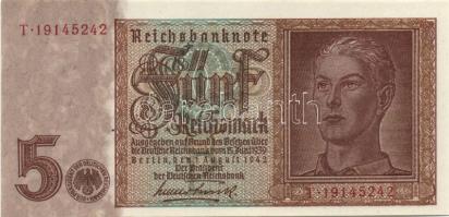Német 3. Birodalom 1942. 5M T:I