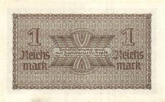 Német 3. Birodalom  / kiadás a megszállt területek részére 1940-45. 1RM (2x) egymás utáni sorszámmal...