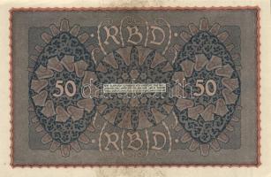 Német Birodalom / Weimari Köztársaság 1919. 50M "Reihe 1" T:I-