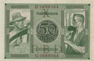 Német Birodalom / Weimari Köztársaság 1920. 50M T:I